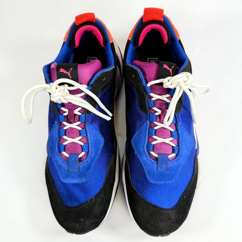 Puma Thunder Spectra Sneakers Blue Black Pink Mens Size 10 Low Top Chunky Shoes